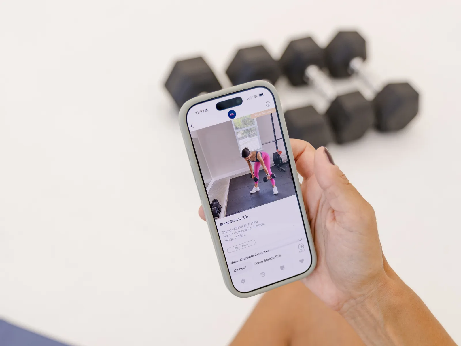 Tami strength training